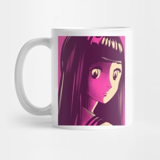 Shy Anime Girl Mug